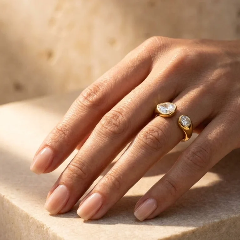 Pearl Open Ring