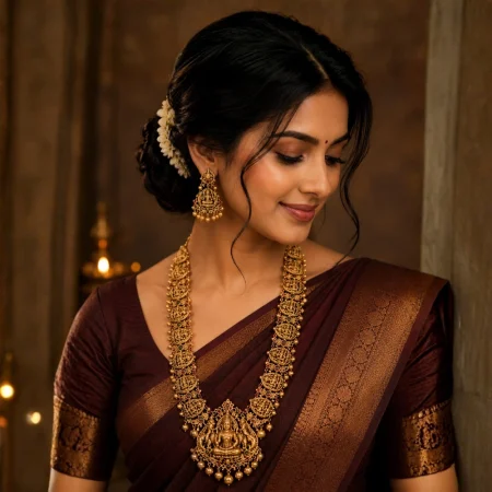 Swarna Lakshmi Heritage Temple Necklace