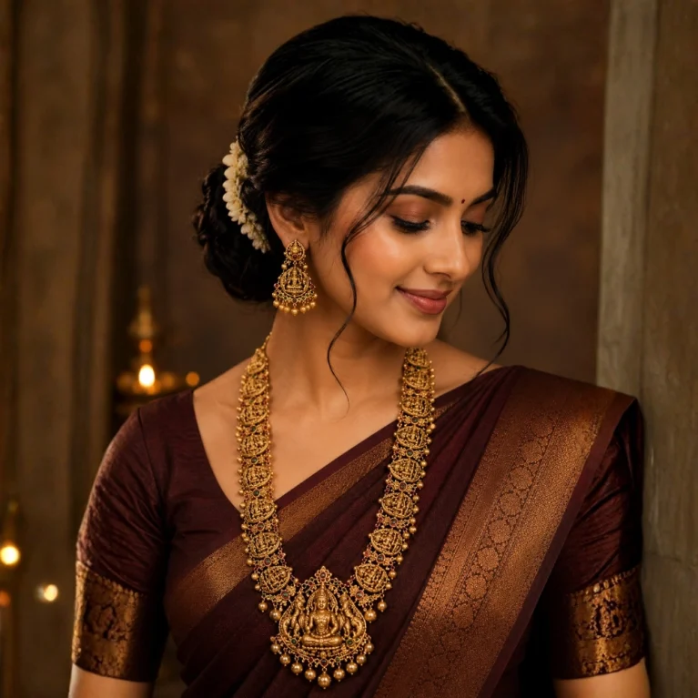 Swarna Lakshmi Heritage Temple Necklace