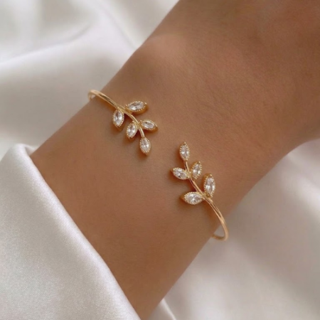 Golden Leaf Bracelet