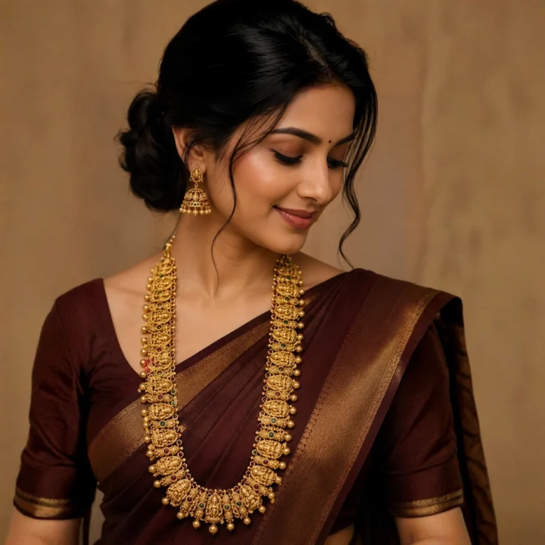 Lakshmi Kalyani Temple Necklace Set