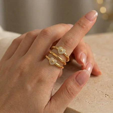 Flower Diamond Ring